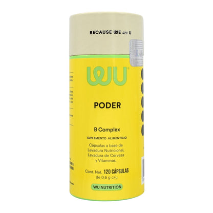 Complejo B 120 Cápsulas (WU NUTRITION)