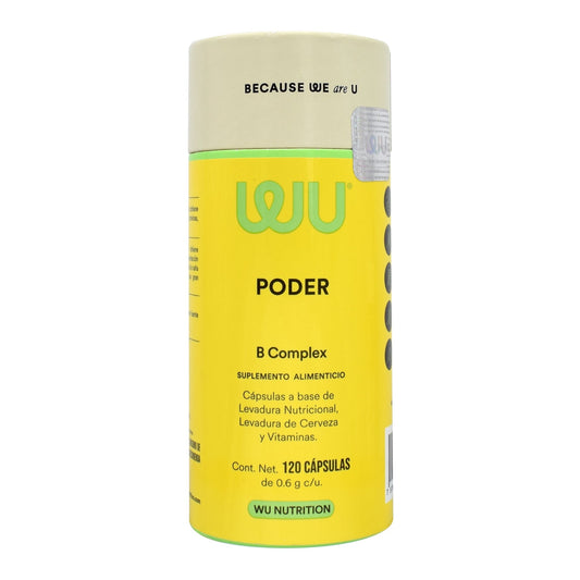 Complejo B 120 Cápsulas (WU NUTRITION)