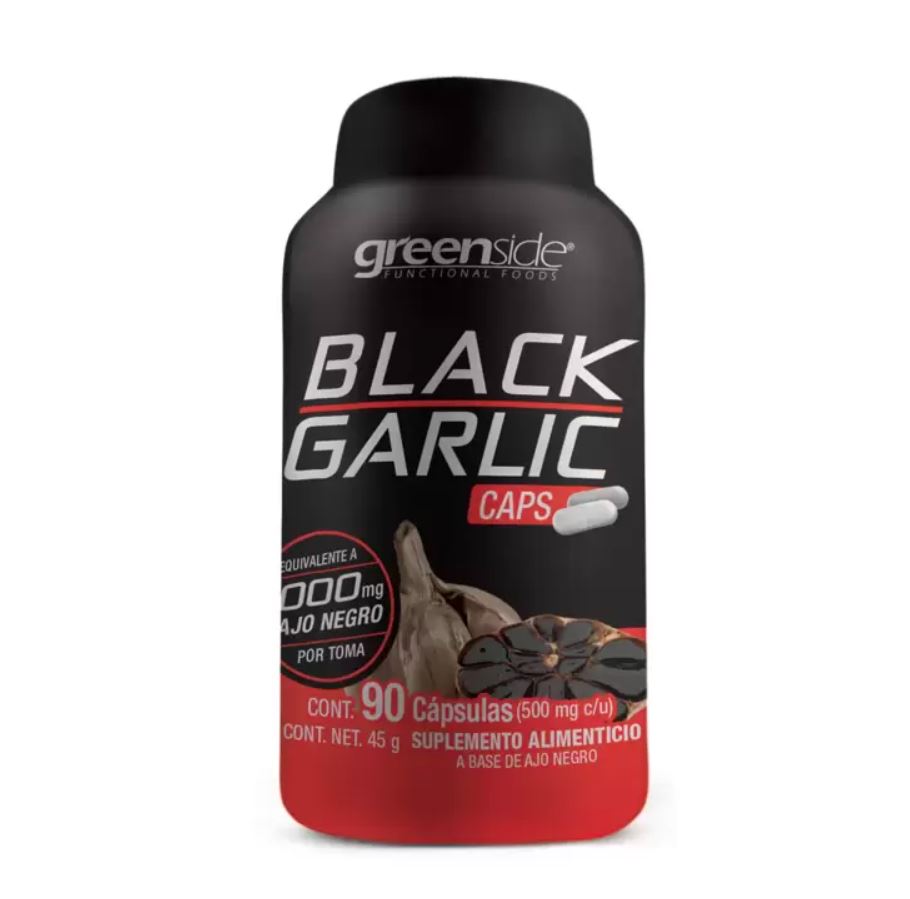 Ajo Negro 90 Cápsulas Greenside – Energía, circulación y antioxidantes