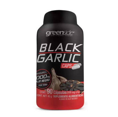 Ajo Negro 90 Cápsulas Greenside – Energía, circulación y antioxidantes
