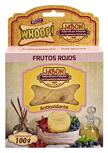 Jabon Artesanal Frutos Rojos 100 G