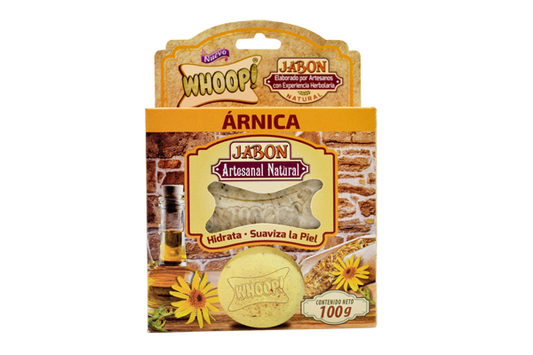 Jabon Artesanal De Arnica 100 G