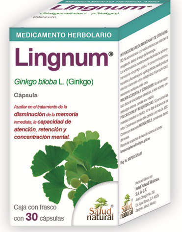 Ginko Biloba Lingnum 30 Cap