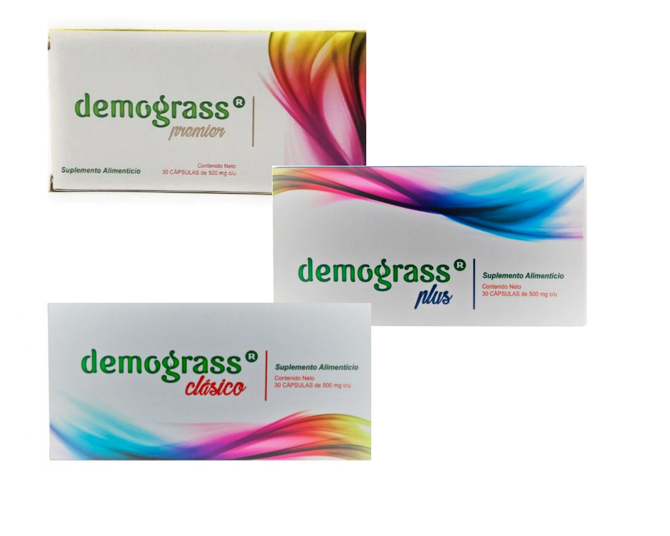 Demograss Tratamiento completo  Plus + Clásico + Premier