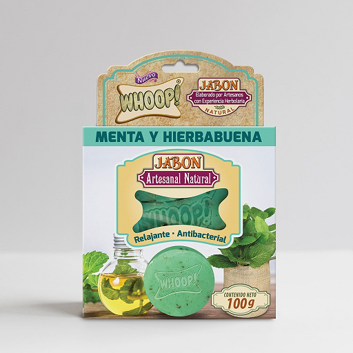 Jabon Artesanal De Menta Hierbabuena 100 G