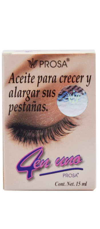 Aceite Para Pestanas 4 En Uno 15 Ml