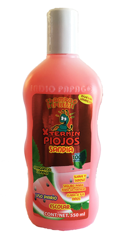 Shampoo Sandia Xtermin Piojos 550 Ml