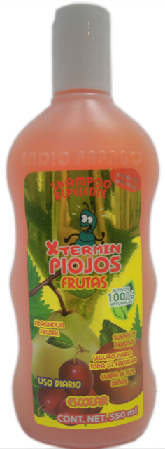 Shampoo Frutas Xtermin Piojos 550 Ml