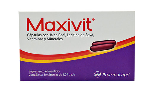 Maxivit Con 30 Cap