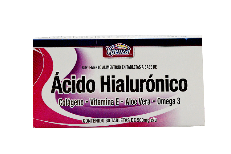 Acido Hialuronico Con Colageno Y Vit E 30 Tab
