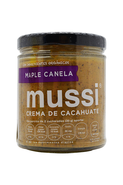 Crema De Cacahuate Sab Miel Maple 250 G