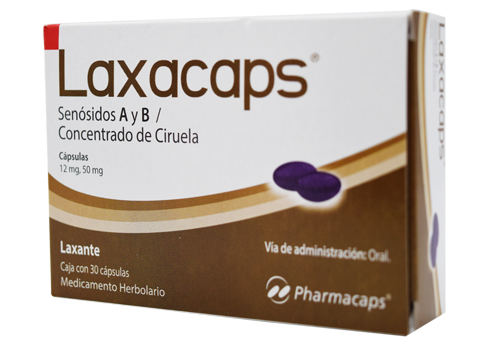 Laxacaps Senosidos A Y B 30 Perlas