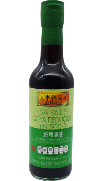 Salsa De Soya Baja En Sodio 500 Ml