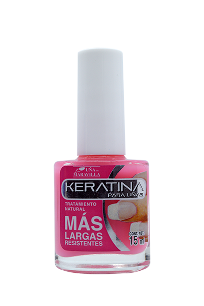 Tratamiento Con Keratina Para UÑas Mas Largas 15 Ml