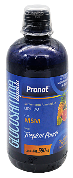 Glucosamina Liquida Sabor Tropical 580 Ml