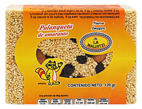 Palanqueta Amaranto Almendra 120 G