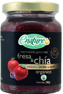 Mermelada Fresa Chia Organica 280 G