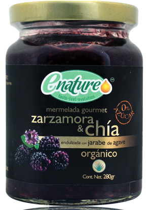 Mermelada Zarzamora Chia Organica 280 G