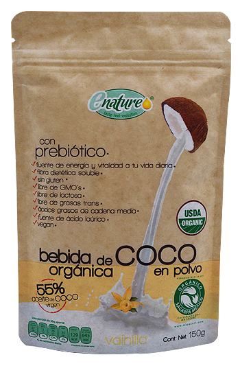 Bebida De Coco Vainilla Sin Gluten 150 G