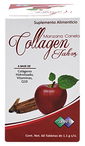 Colageno Collagen Manzana Canela 60 Tab