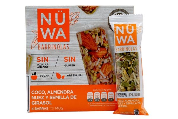 Barra De Superfoods Coco Nuez Almendra 30 G