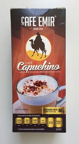 Cafe Sabor Capuchino 4 Sobres De 20 G