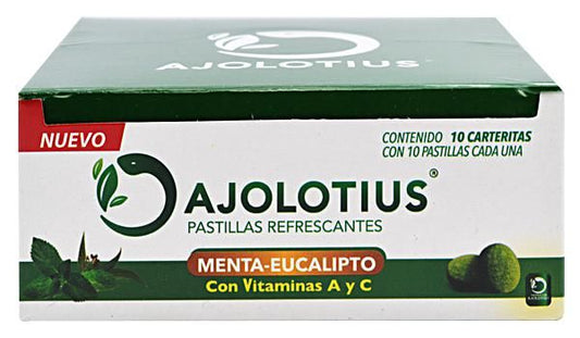 Pastillas Menta Eucalipto Blister 10 Pza