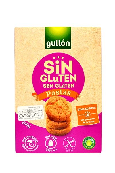 Galletas Pastas 200 G Sin Gluten