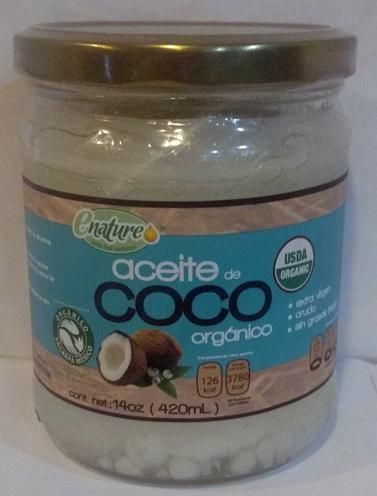 Aceite De Coco Extra Virgen 420 Ml