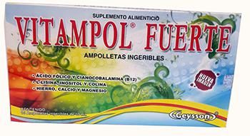 Vitampol Fuerte Ampolleta 10x10