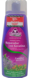 Shampoo Reparador Con Queratina 500 Ml