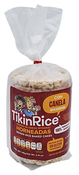 Galleta De Arroz Sabor Canela 66 G