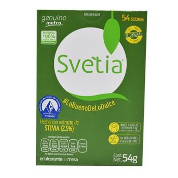 Endulzante Stevia 54 Sob 1 G