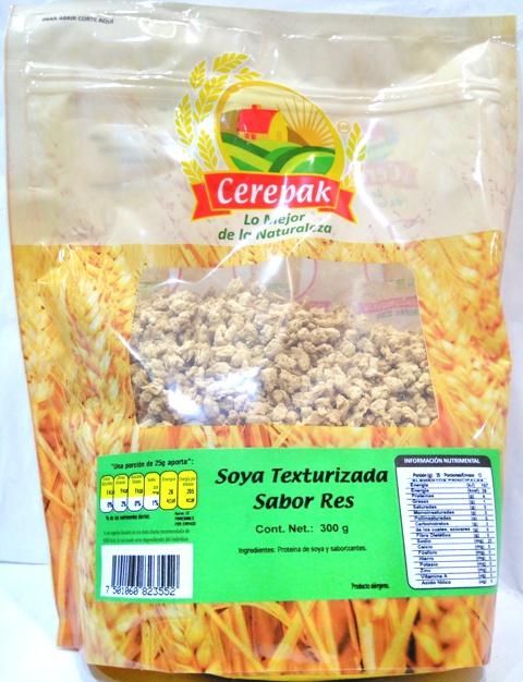 Soya Texturizada Sabor Res 300 G