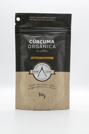 Curcuma Organico En Polvo 80 G