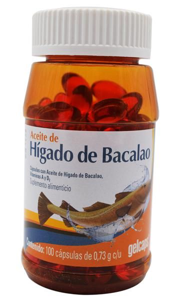 Aceite De Higado Bacalao 100 Cap