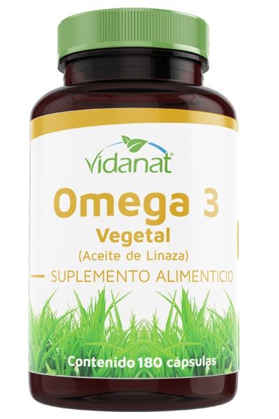 Omega 3 Vegetal/aceite De Linaza 180 Cap
