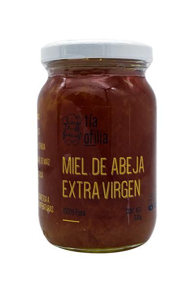 Miel De Abeja Extravirgen Raw 330 G