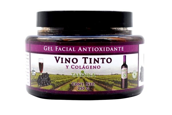 Gel Facial Antioxidante Vino Tinto 300 G