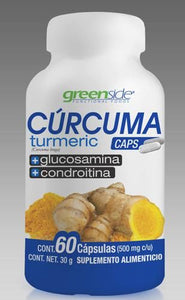 Curcuma Glucosamina Y Condroitina 60 Cap