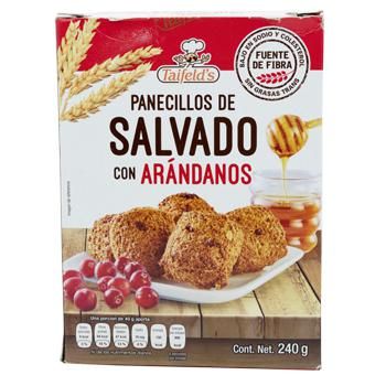 Panecillos De Salvado Con Arandano 240 G