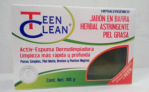 Jabon Herbal Astringente Teen Clean 100 G