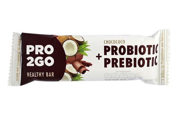 Barra De Avena Chocolate Y Coco Con Probioticos 30 G