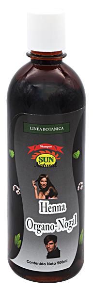 Shampoo Henna Organo Nogal 500 Ml