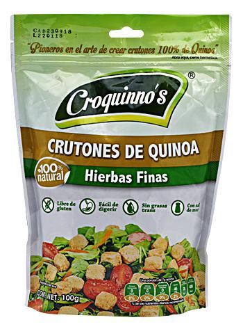 Crutones De Quinoa Hierbas Finas 100 G