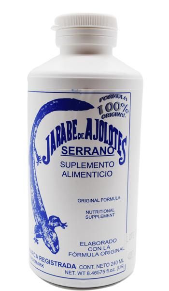 Jarabe Ajolotes Serrano 240 Ml