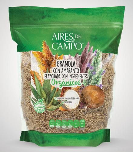 Granola Con Amaranto Organico 600 G