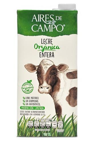 Leche Entera Organica 1 L