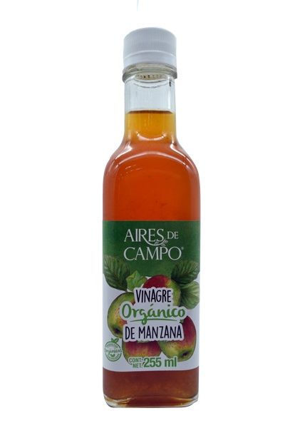 Vinagre De Manzana Organico 255 Ml