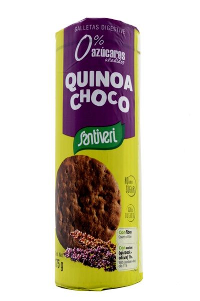 Galletas Digestive Quinoa Choco Sin Azucar 175 G